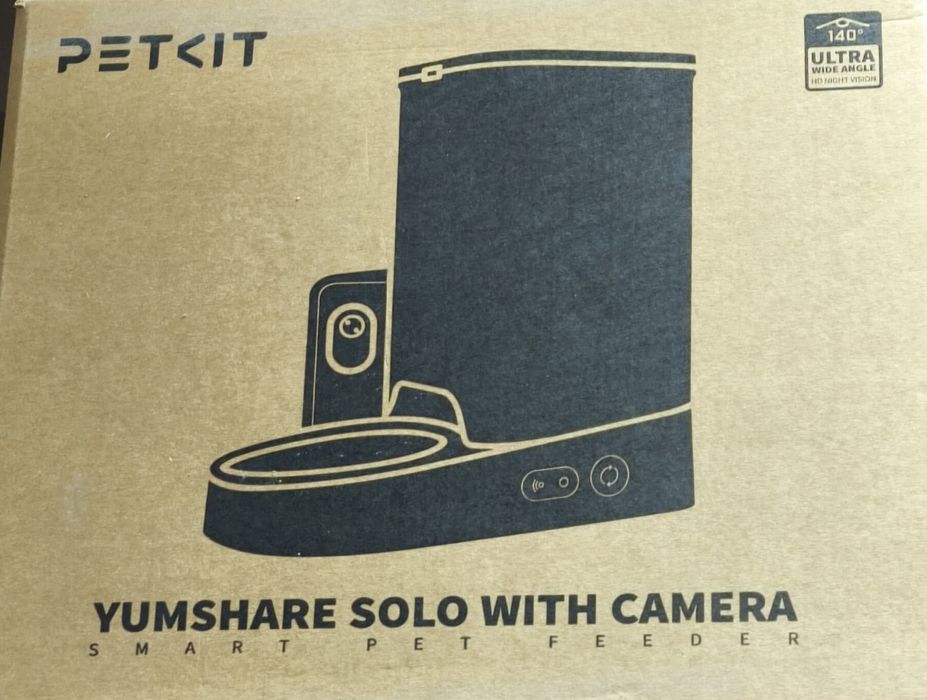 Умная автоматическая кормушка Petkit YumShare Solo с камерой