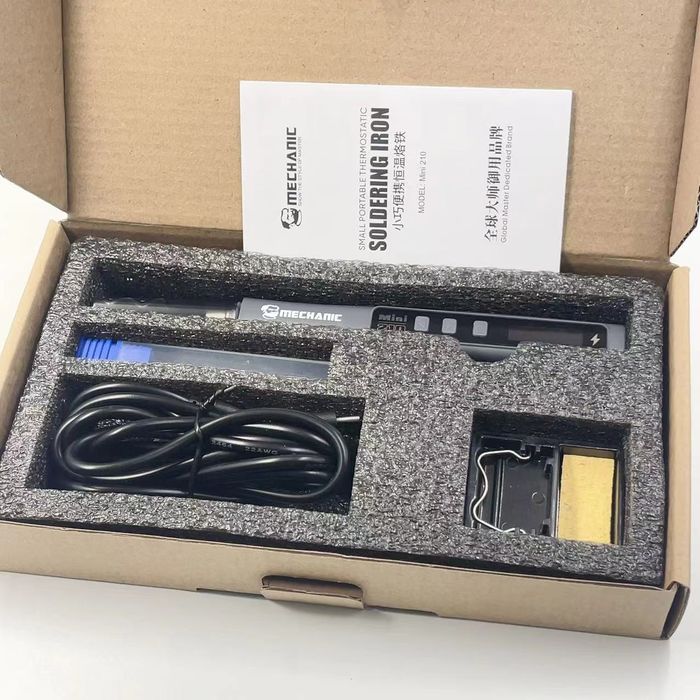Mechanic Mini 210 смарт паяльник 40W