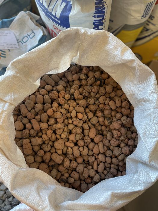 Керамзит у мішках (0,05 м.куб)!Опт-роздріб!