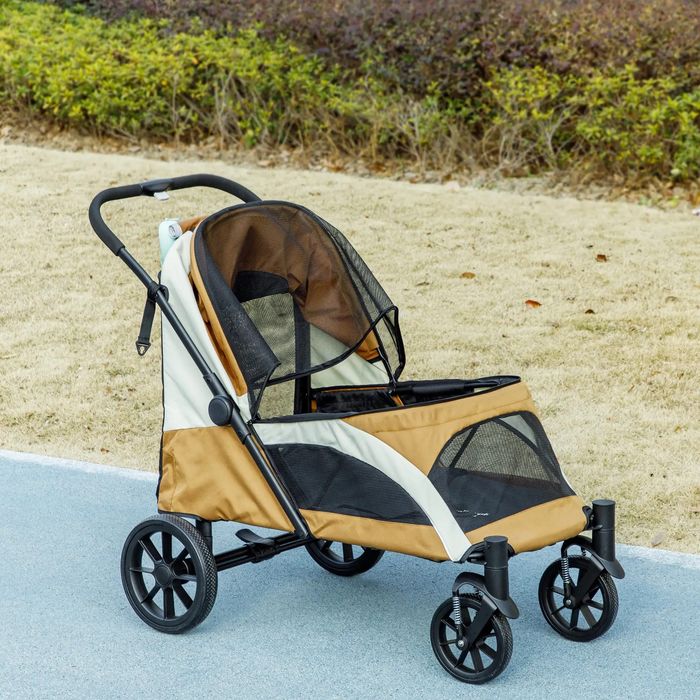 Wózek dla psa PawHut – spacerowy, duży, wygodny – 280 zł – Leszno