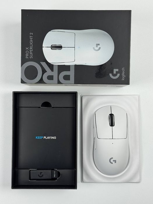 Mysz bezprzewodowa gamingowa Logitech G PRO X SUPERLIGHT 2 White