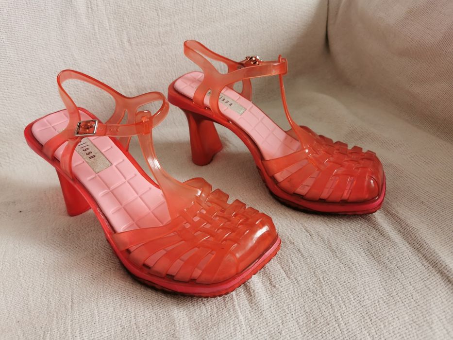 Melissa Vixen sandały na obcasie 37