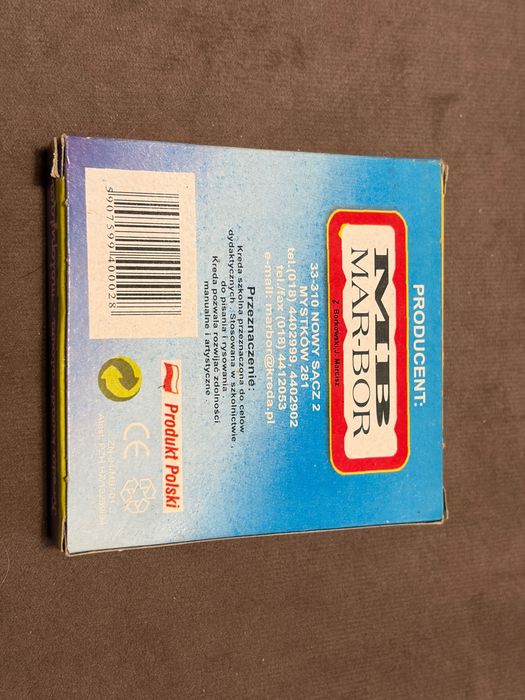 Kreda biała do pisania i rysowania - 6szt