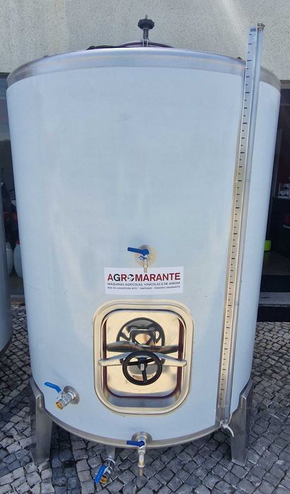 Cuba Inox 2000 Litros 2 Portas