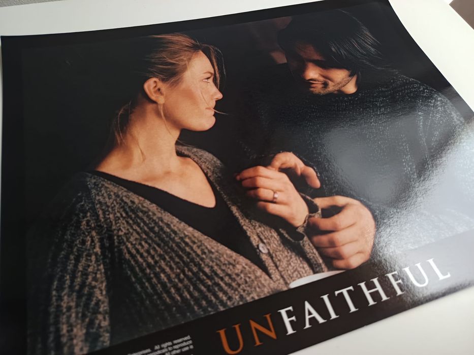 Cartaz de cinema original unfaithful