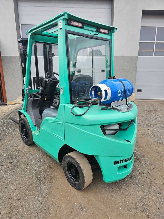 Wózek widłowy MITSUBISHI FG25N 25 2013 ROK 30 kabiną nie toyota linde