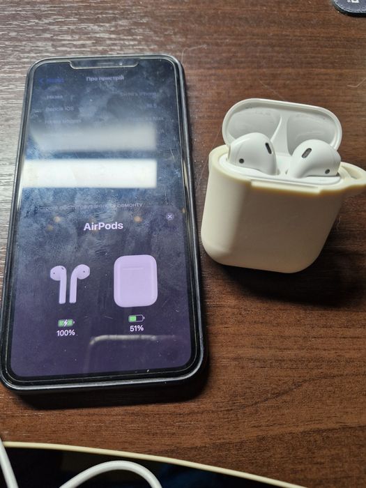 IPhone Xs Max 64 Gb, AirPods