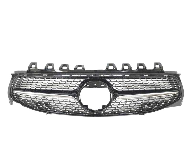 GRELHA FRONTAL MERCEDES W118 CLA 19- LOOK DIAMOND CROMADO