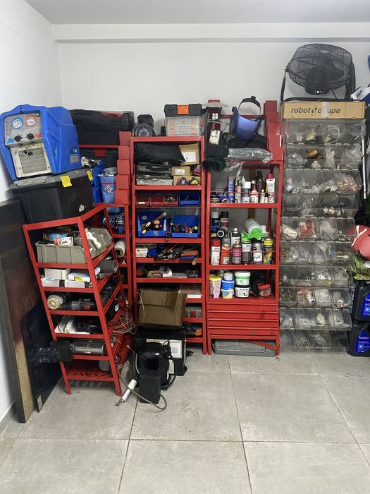 Estantaria Wurth mais material frio industrial