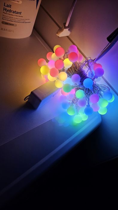 Nowe lampki pastelowe 100 lampek