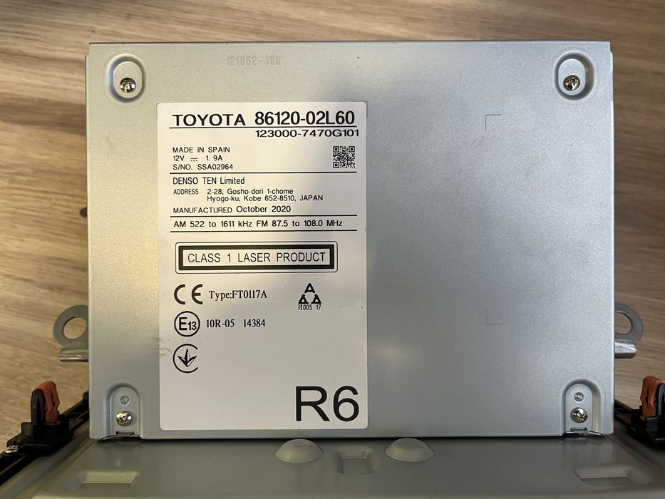 Магнітофон Toyota corolla 2019-2021 E21