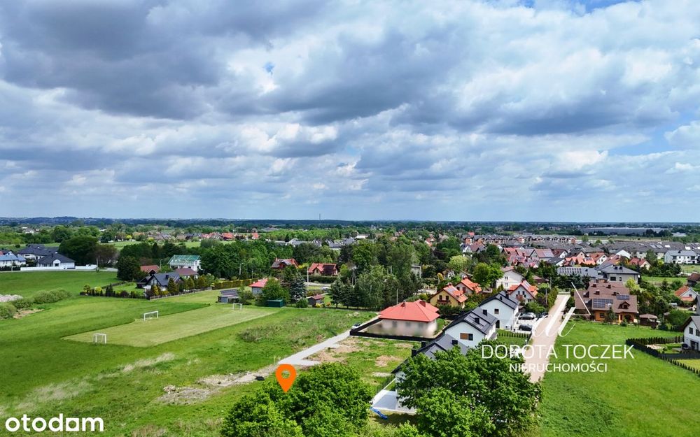 Działka budowlano-rolna | Niepołomice ul. Słoneczna | 1252 m²