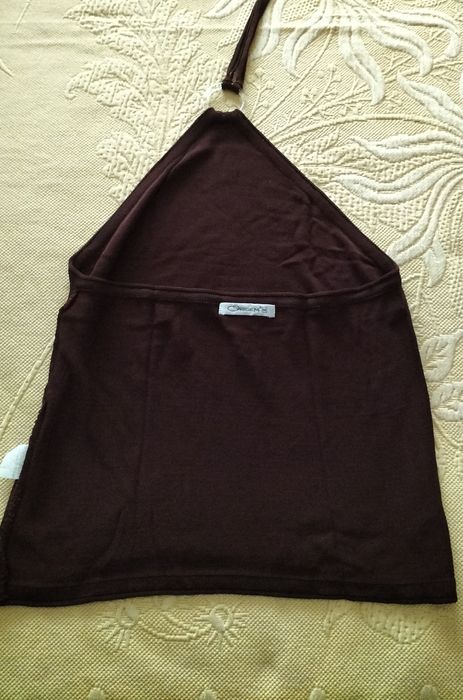 Top sem ombros marca Origem.