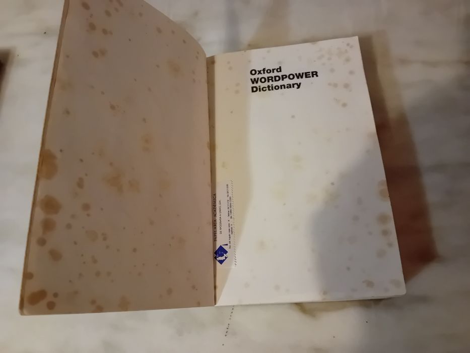 Dicionário Oxford Wordpower Dictionary