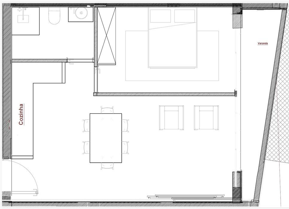 Apartamento T1 Novo Esposende