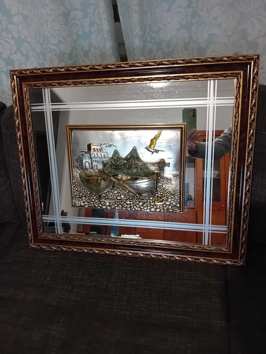 Quadro Vintage com espelho
