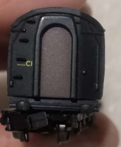 Вагон в масштабе 1 :160.