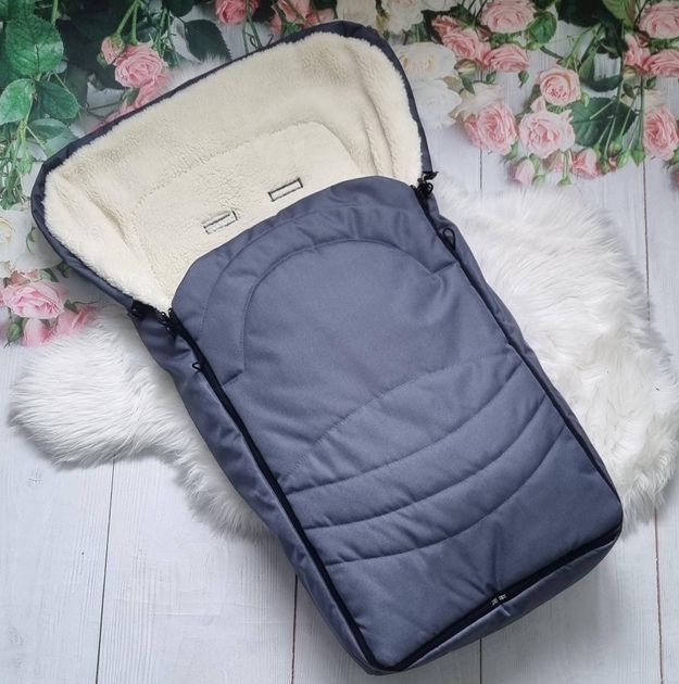 Новий Конверт у коляску овчина