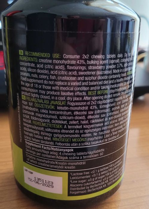 BioTechUSA Creatine Candy