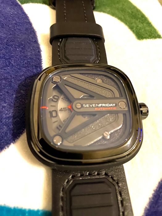 Relogio aut. Sevenfriday - M3/01 spaceship (certificate NFC)