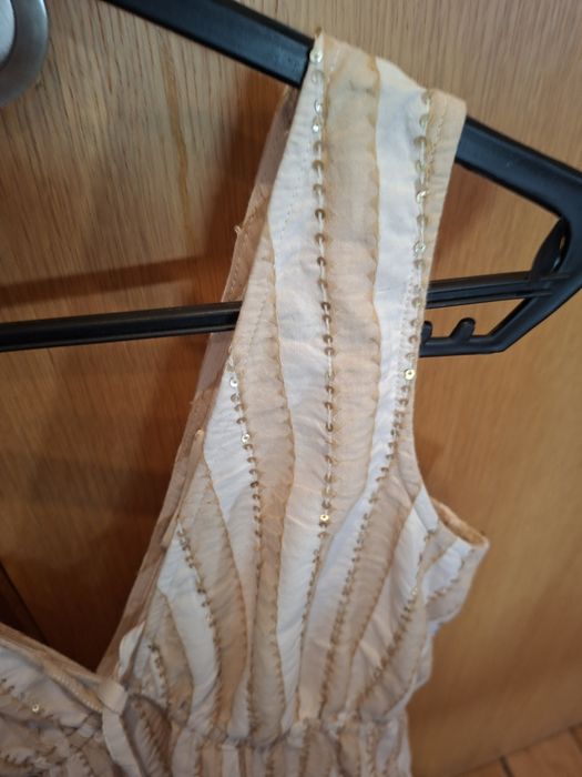 Vestido Maxi S(Massimo Dutti)Novo
