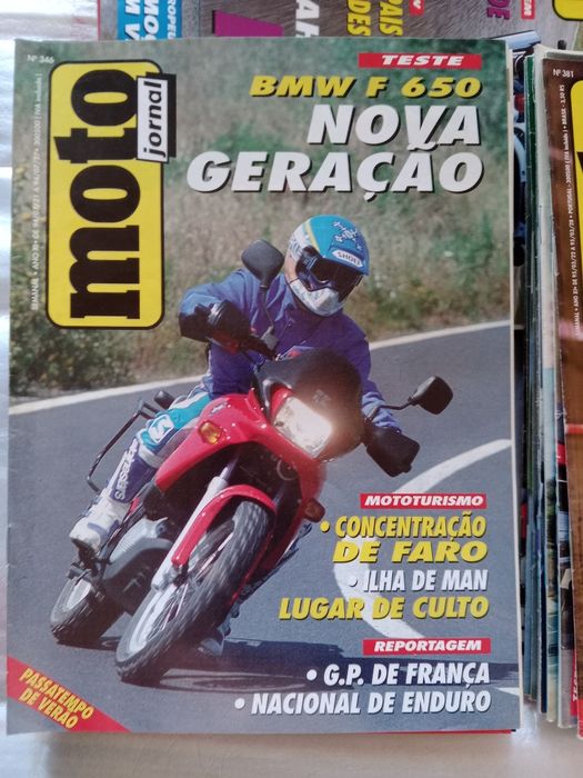 Mega Lote Revistas Moto Jornal