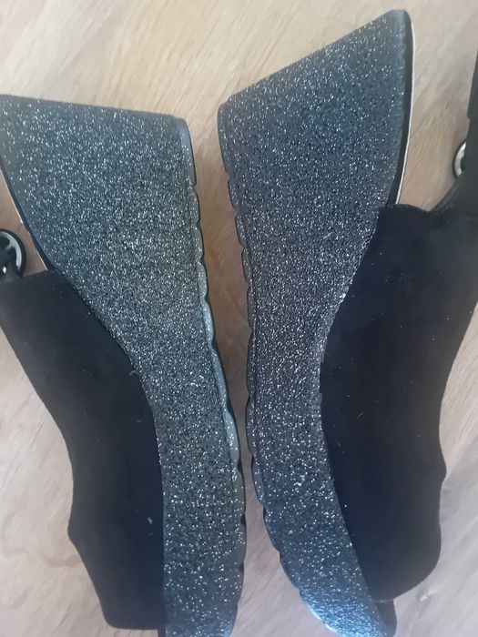 Buty sandały damskie na koturnie rozmiar 39