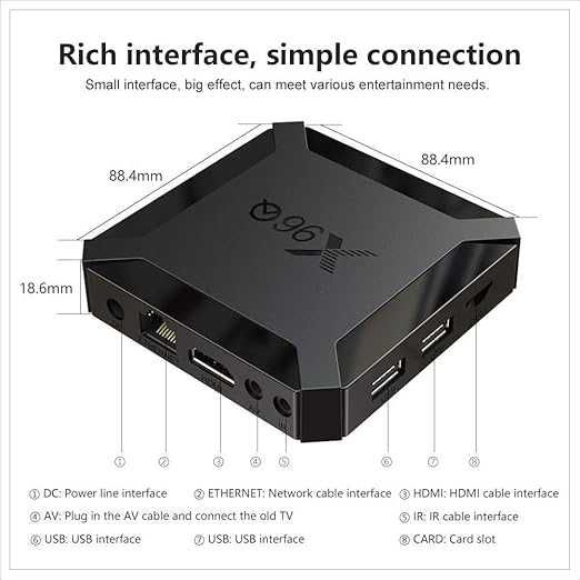 TV Box Android 10 Smart TV 2gb/16gb WiFi 4K 787