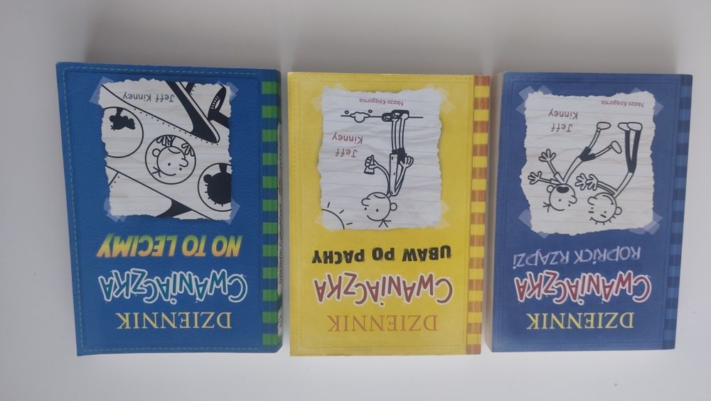 Dziennik cwaniaczka różne części ubaw po pachy i inne