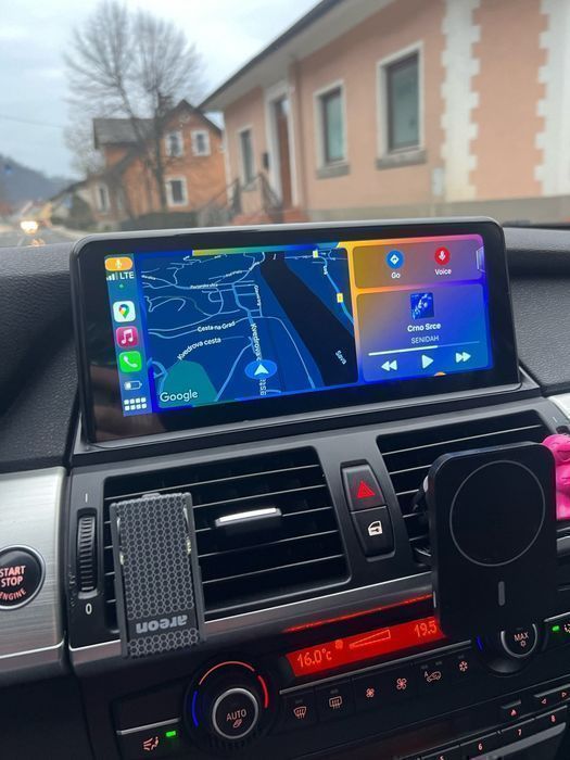BMW X5 E70 / X6 E71 – Radio Android 15 10,25” CarPlay Android Auto 6GB/128GB GPS Nawigacja Stacja Multimedialna WiFi Bluetooth DSP 4G LTE PL