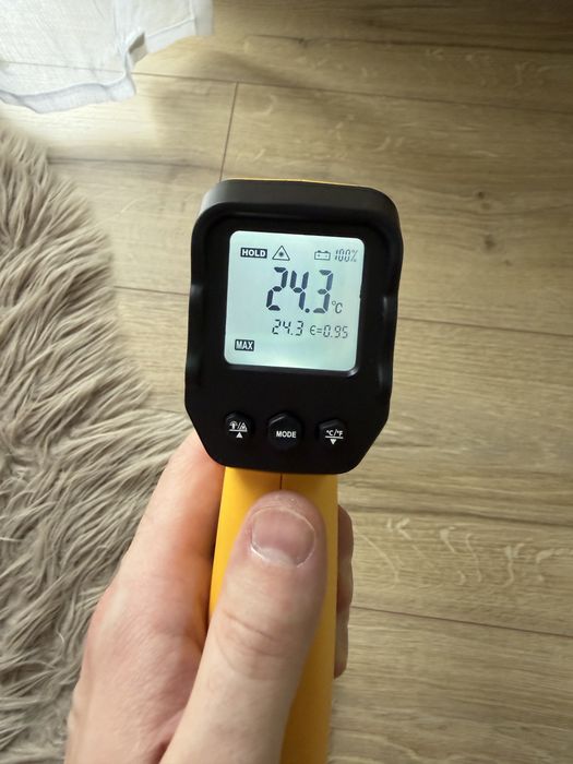 Pirometr Laserowy KM-IT55 - Bezdotykowy Termometr na Podczerwień