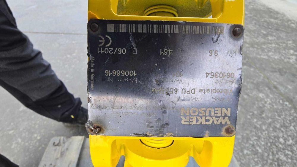Zagęszczarka Wacker Neuson DPU 6555 Bomag Weber Ammann Dynapac