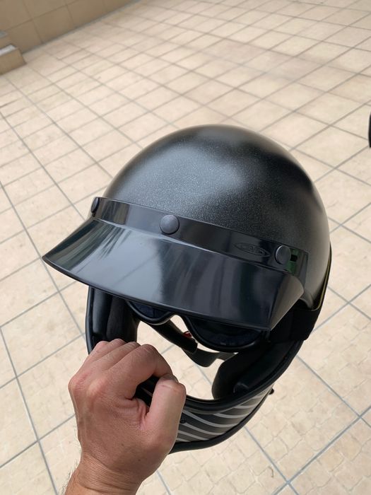 Capacete DMD retro, apenas usado duas vezes