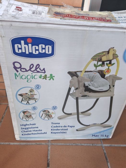 Cadeira de refeição Chicco Polly Magic