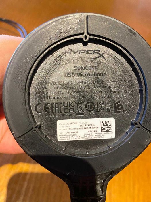Microfone Gaming HyperX SoloCast