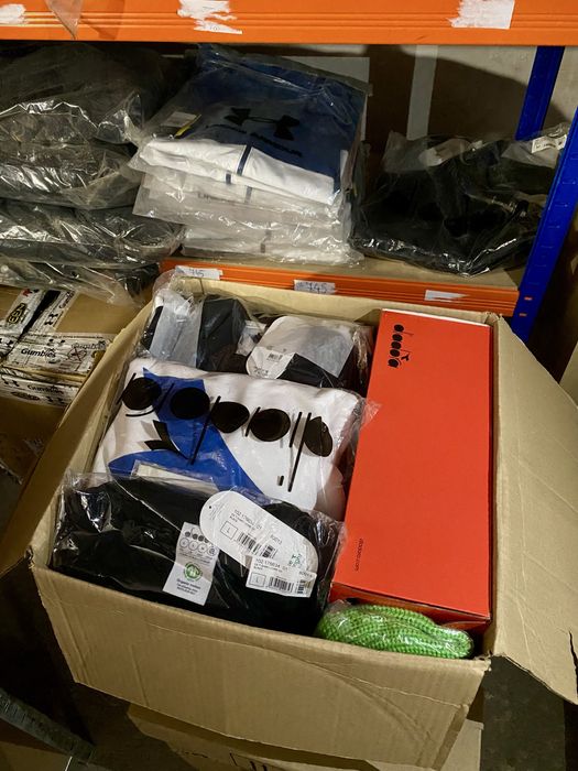 BOX MIX Under Armour, Pit Bull, 4F, Diadora, La Bella Mafia NOWE FOLIA
