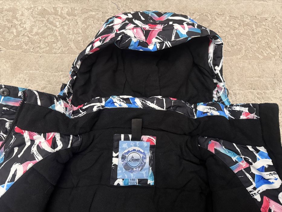 Зимовий мембранний термо костюм комбінезон на дівчинку 128-164 Dizumer