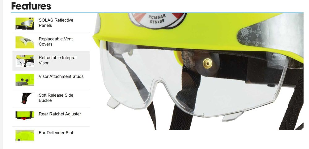 Hełm - kask ochronny Manta MH3 - certyfikat PAS 028:2002