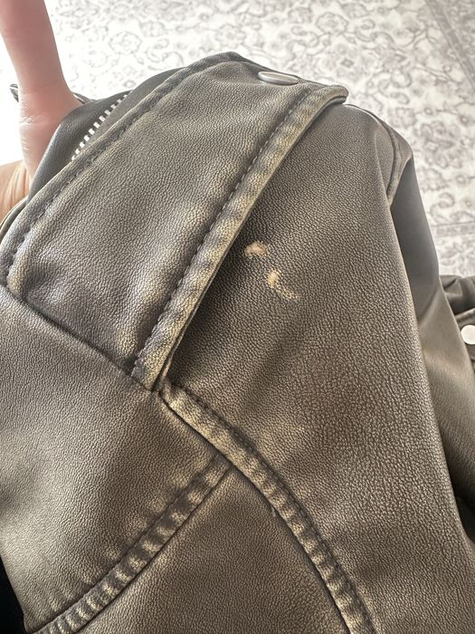 Kurtka skórzana zara