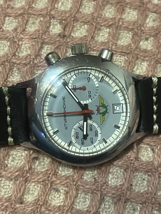 POLJOT _CHRONOGRAF_ 3133_Vintage 90'e Zegarek Mechaniczny Meski