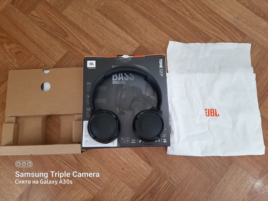 Навушники JBL Tune 520BT Black