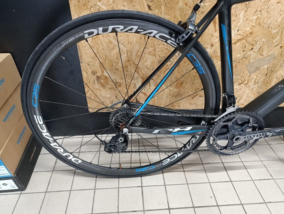 Rodas de carbono de estrada de calco dura ace