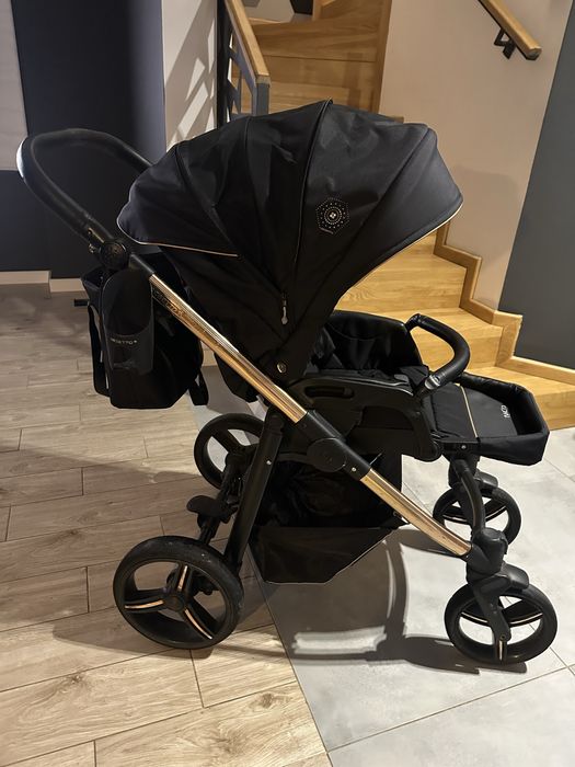 Wozek spacerowy + gondola + fotelik Bebetto Nico