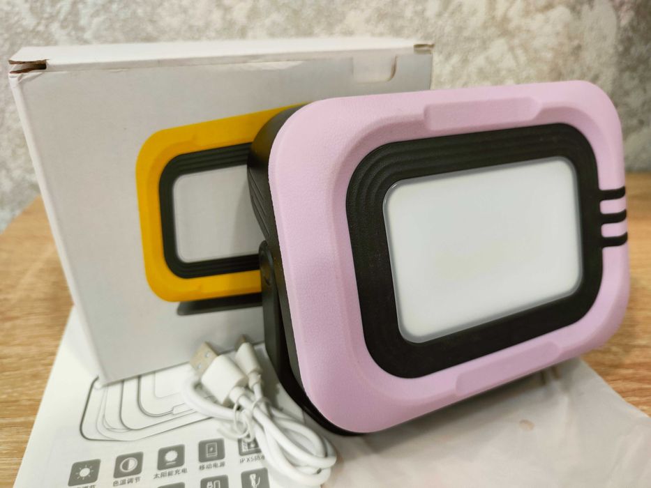 SJ-M3 Кемпінговий ліхтар-powerbank з сонячною панеллю 7500mAh