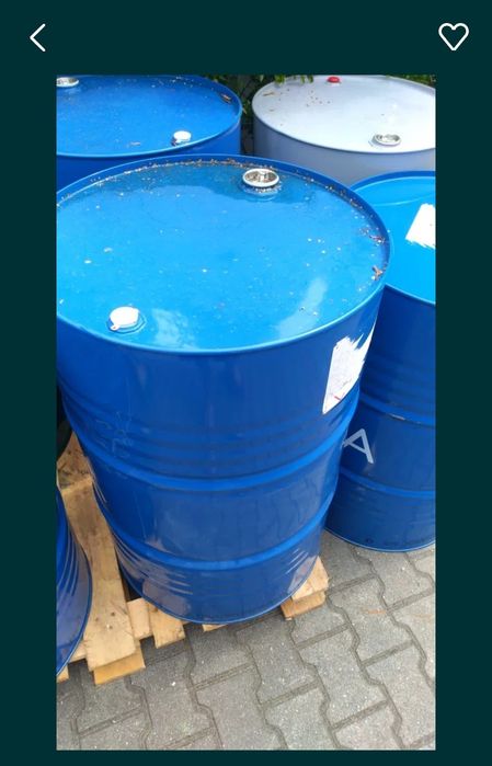 Beczki metalowe 200 L