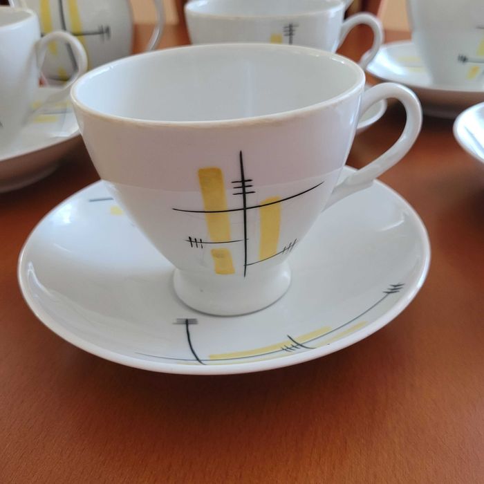 Zestaw kawowy Pikasiak lata 60.
