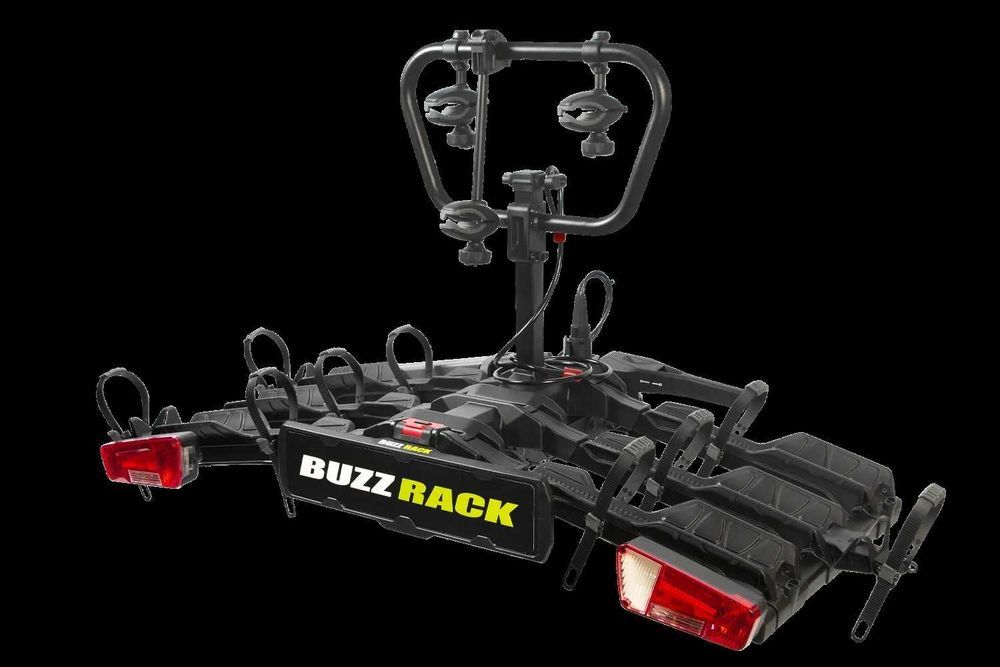 Bagażnik rowerowy Platforma rowerowa na HAK 3 rowery w tym elektryczne BUZZRACK Scorpion PRO - E-Bike