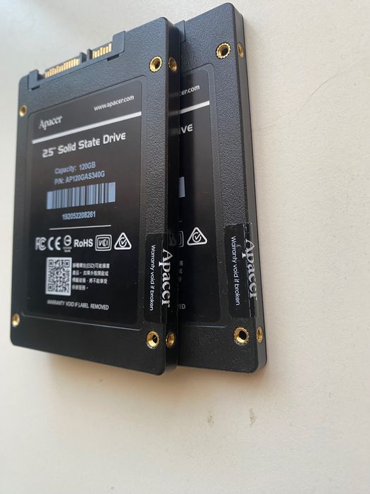 SSD 120gb с windows 10pro