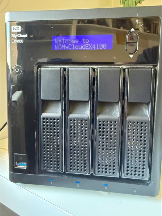 Western Digital NAS EX4100 24TB (3x8TB) - Plex Server - RAID - Cloud - Backup451078195533598721
