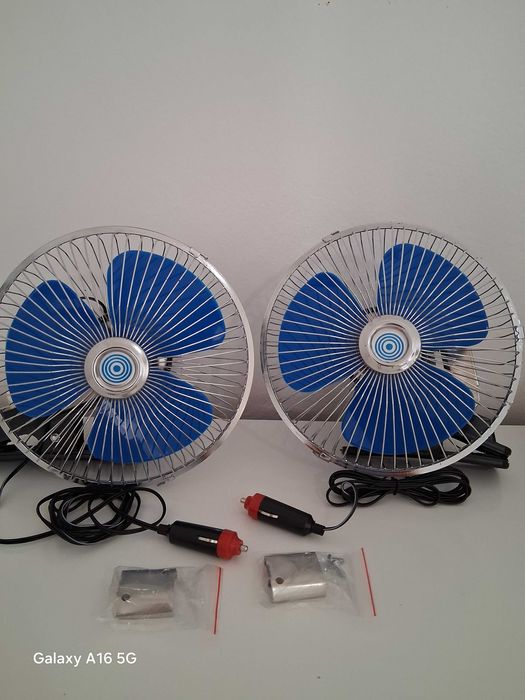 2 Ventoinhas para automóvel/camião/autocaravanas - NOVAS